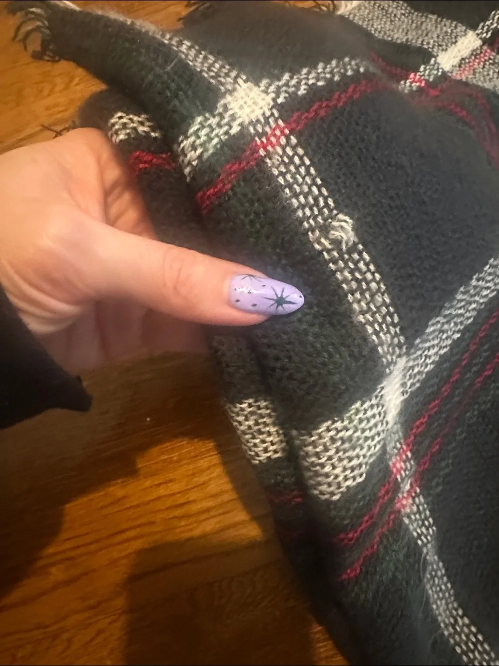 Top It Off cozy plaid